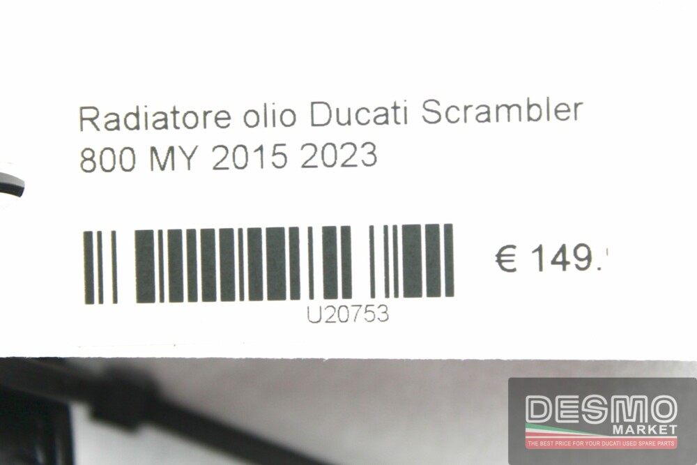 Radiatore olio Ducati Scrambler 800 MY 2015 2023