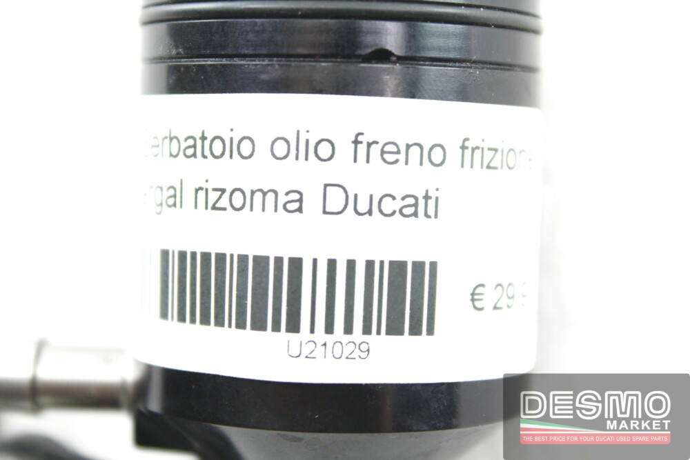 Serbatoio olio freno frizione ergal Rizoma Ducati