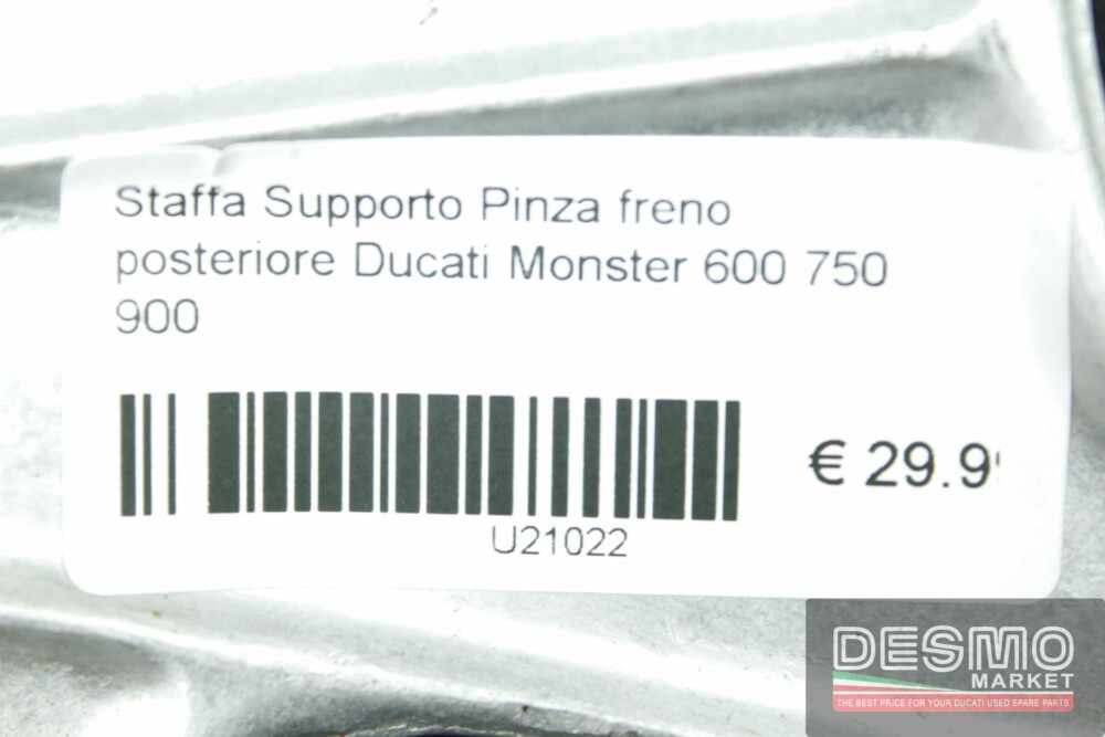 Staffa supporto pinza freno posteriore Ducati Monster 600 750 900