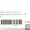 Original black two-seater seat tail frame Ducati 848 1098 1198 - Image 9