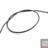 Black ergal hose Ducati Monster 600 750 900 with lower mount caliper