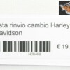 Asta rinvio cambio Harley Davidson