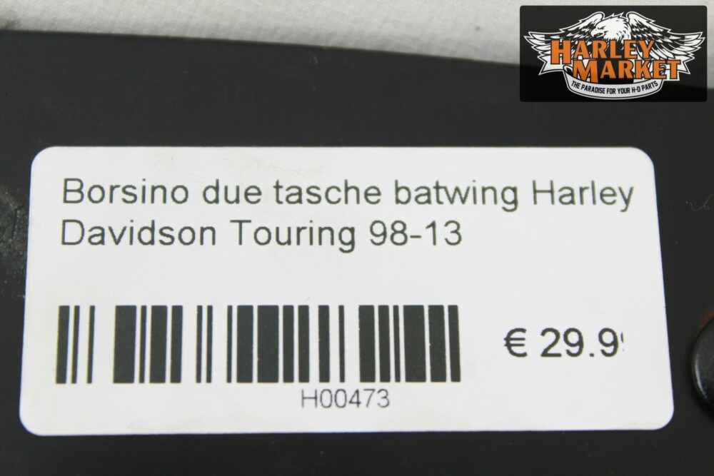 Borsino due tasche batwing Harley Davidson Touring 98-13
