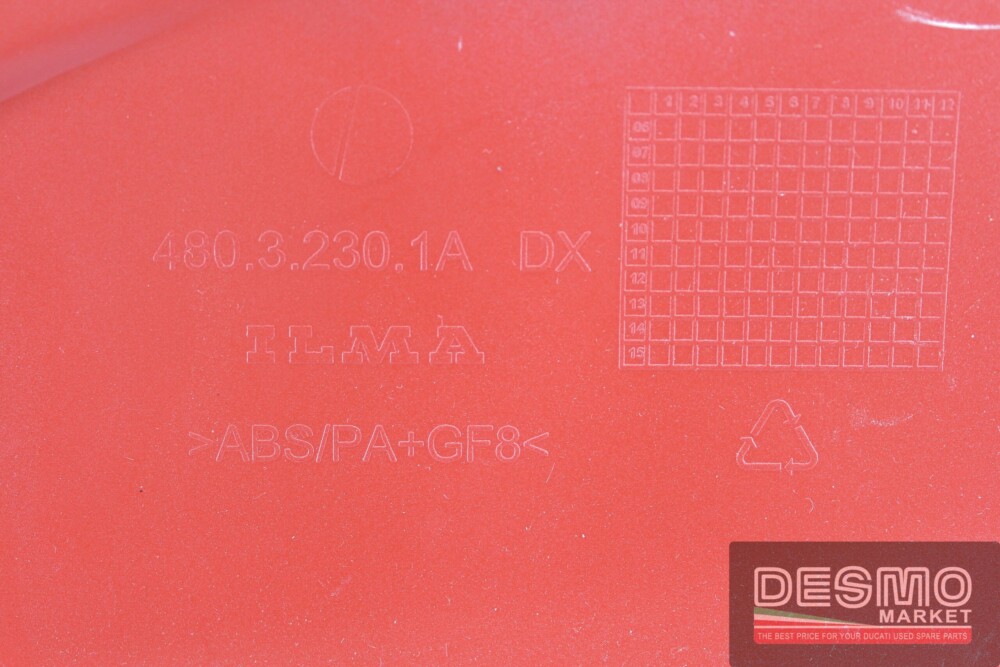 Carena bassa destra Ducati 848 1098 1198