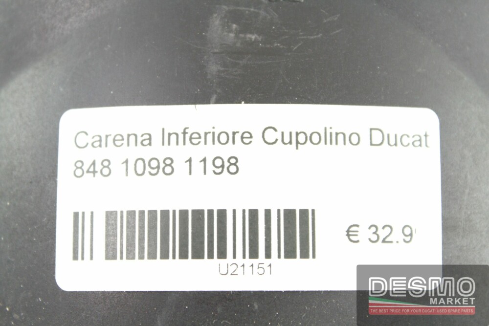 Carena Inferiore Cupolino Ducati 848 1098 1198
