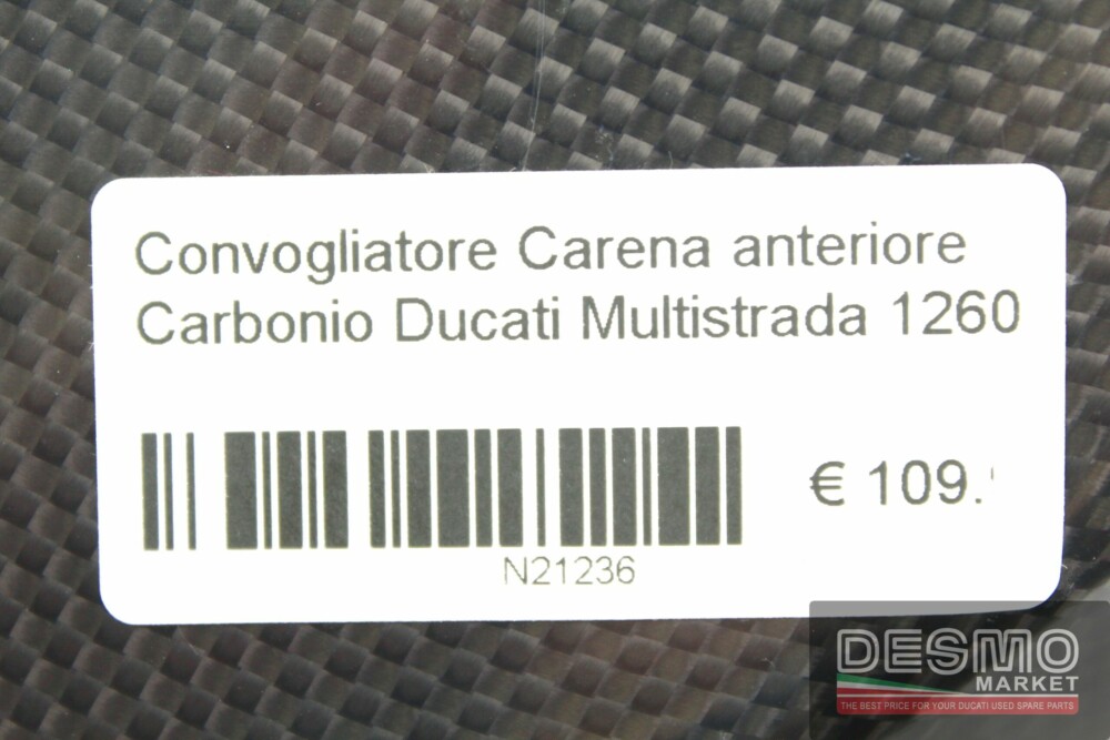 Convogliatore carena anteriore carbonio Ducati Multistrada 1260