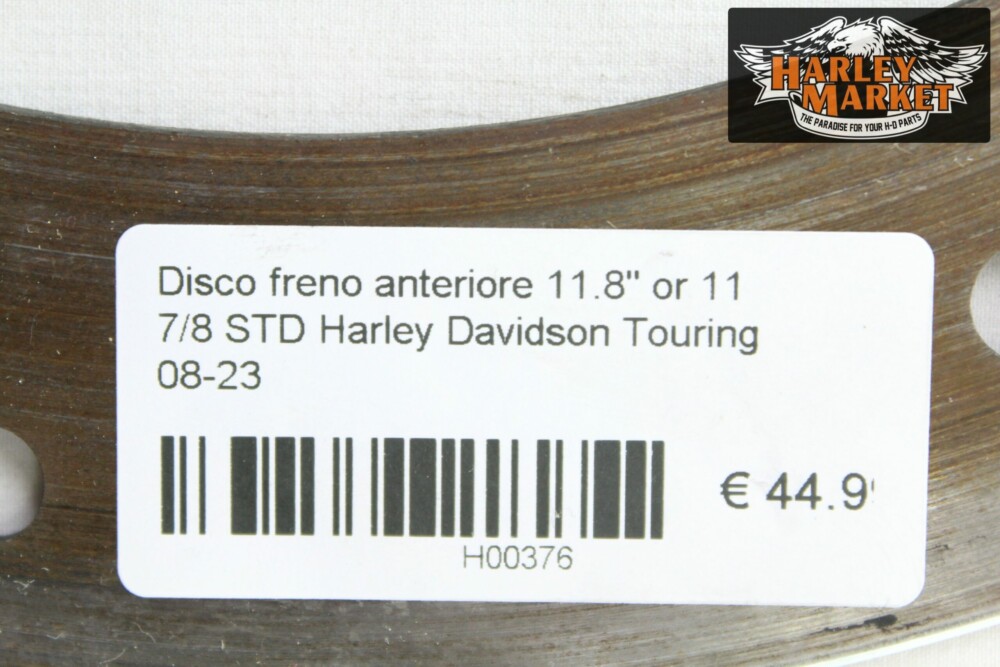 Disco freno anteriore 11.8″ o 11 7/8 STD Harley Davidson Touring 08-23