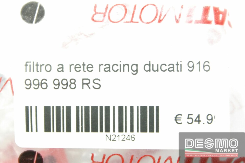 Filtro a rete Racing Ducati 916 996 998 RS