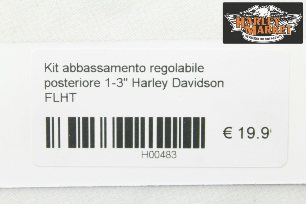 Kit abbassamento regolabile posteriore 1-3″ Harley Davidson FLHT