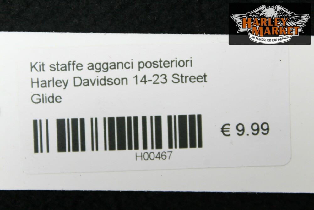 Kit staffe agganci posteriori Harley Davidson 14-23 Street Glide