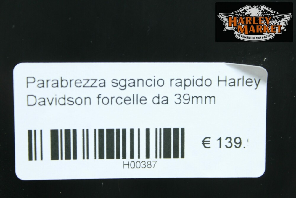 Parabrezza sgancio rapido Harley Davidson forcelle da 39mm