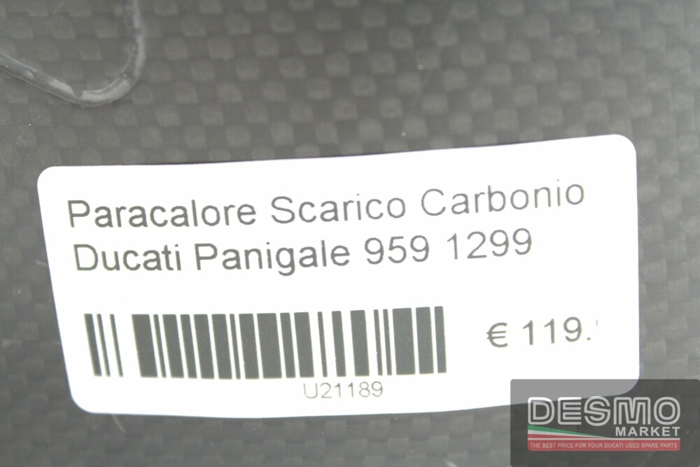 Paracalore scarico carbonio Ducati Panigale 959 1299
