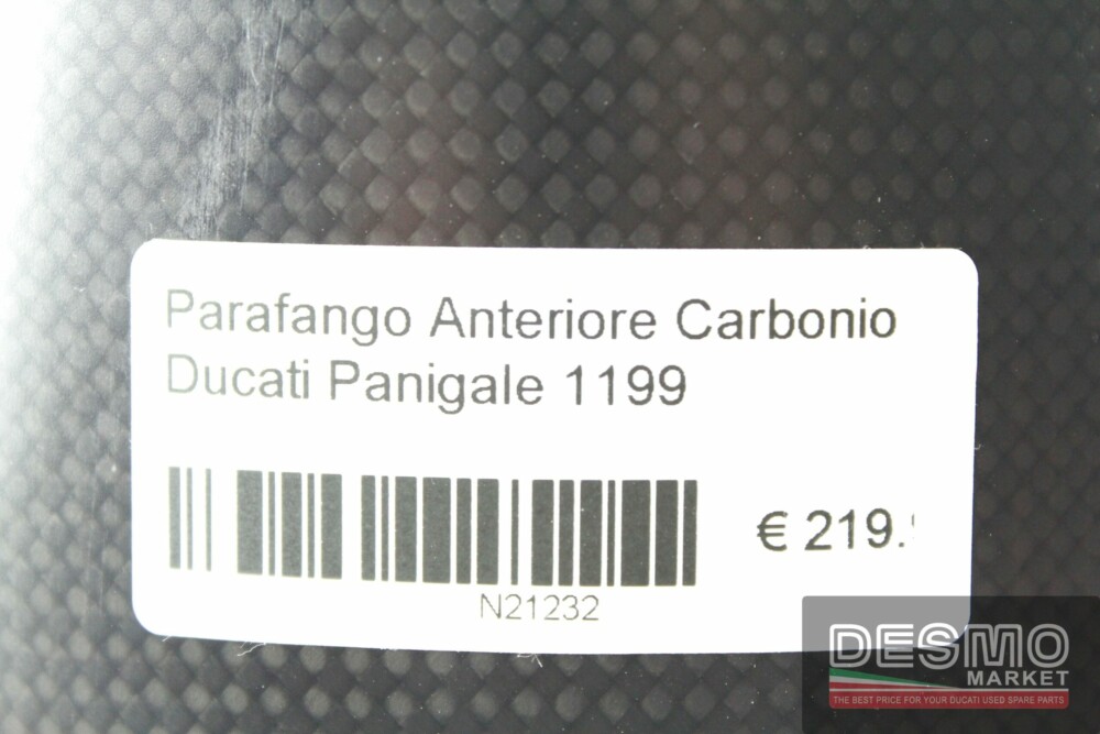 Parafango anteriore carbonio Ducati Panigale 1199