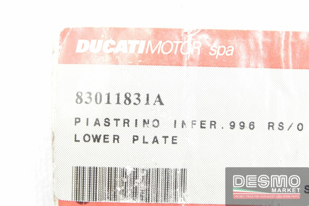 Piastrina fissaggio serbatoio Ducati Racing 996RS 996 RS