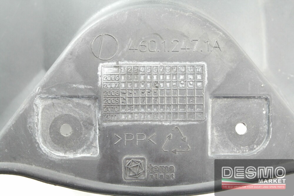 Plastica sotto cupolino Ducati 848 1098 1198