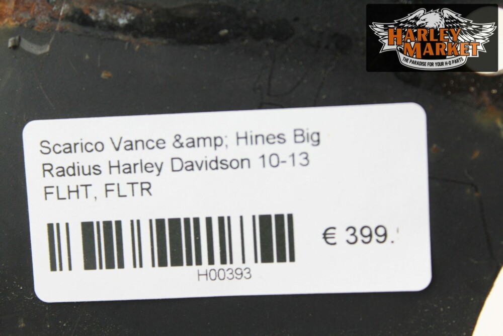 Scarico Vance & Hines Big Radius Harley Davidson 10-13 FLHT, FLTR
