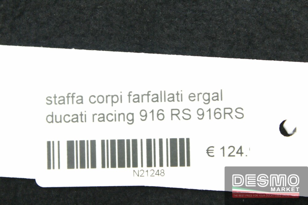 Staffa corpi farfallati ergal Ducati Racing 916 RS 916RS