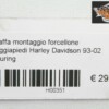 Staffa montaggio forcellone poggiapiedi Harley Davidson 93-02 Touring