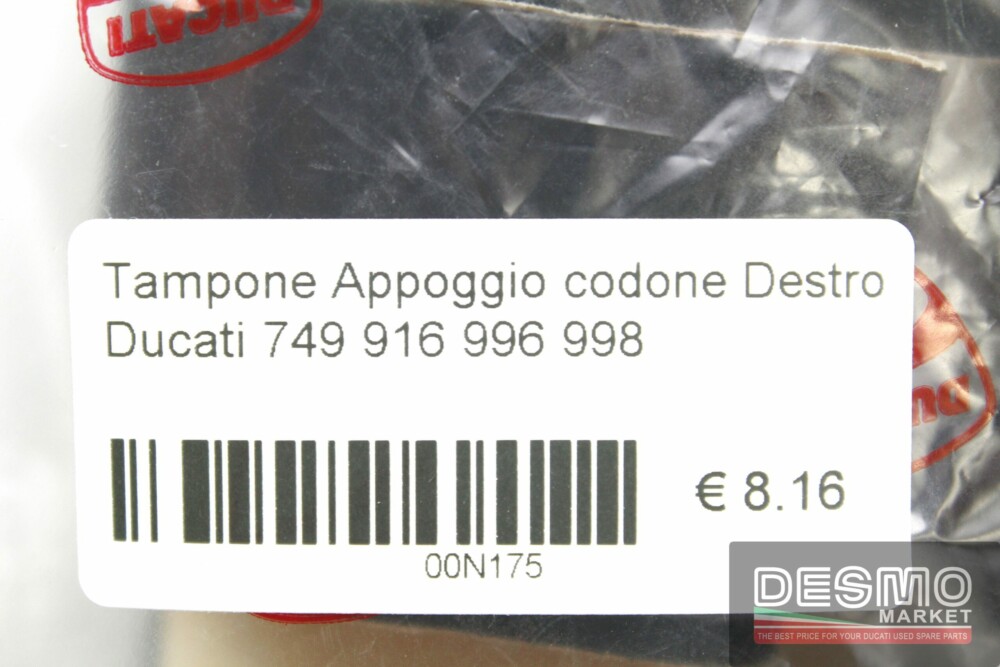 Tampone Appoggio codone Destro Ducati 749 916 996 998