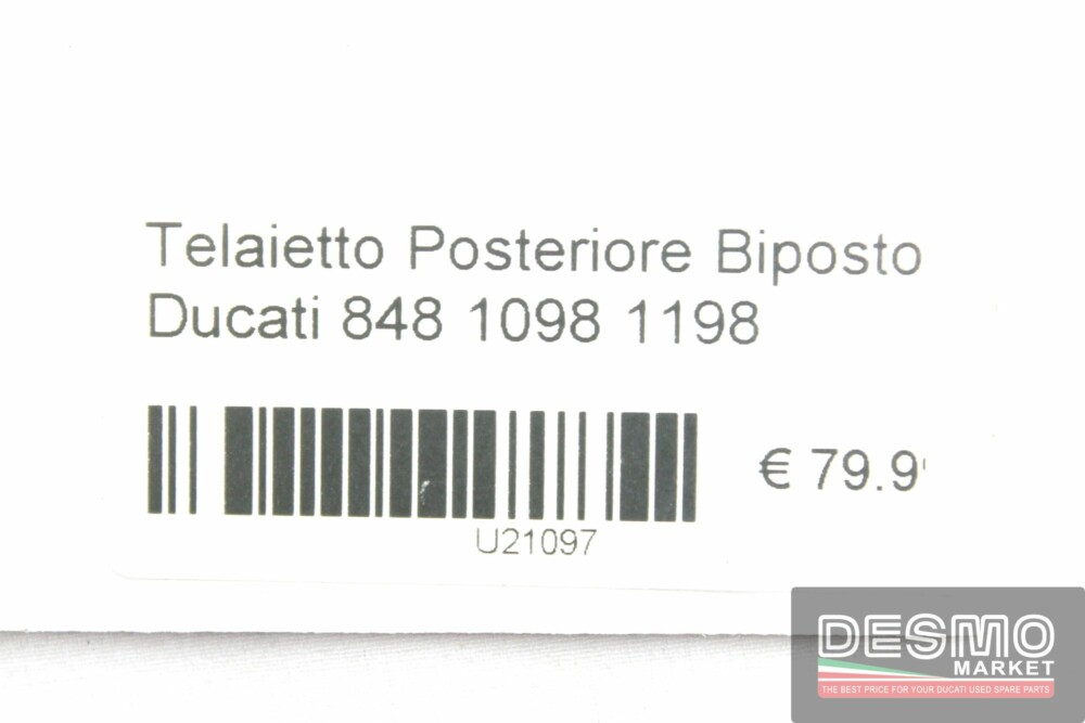 Telaietto Posteriore Biposto Ducati 848 1098 1198