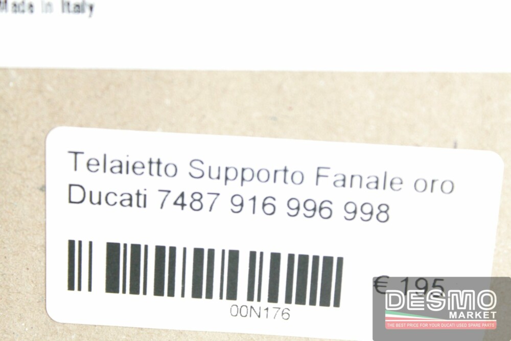 Telaietto Supporto Fanale oro Ducati 748 916 996 998
