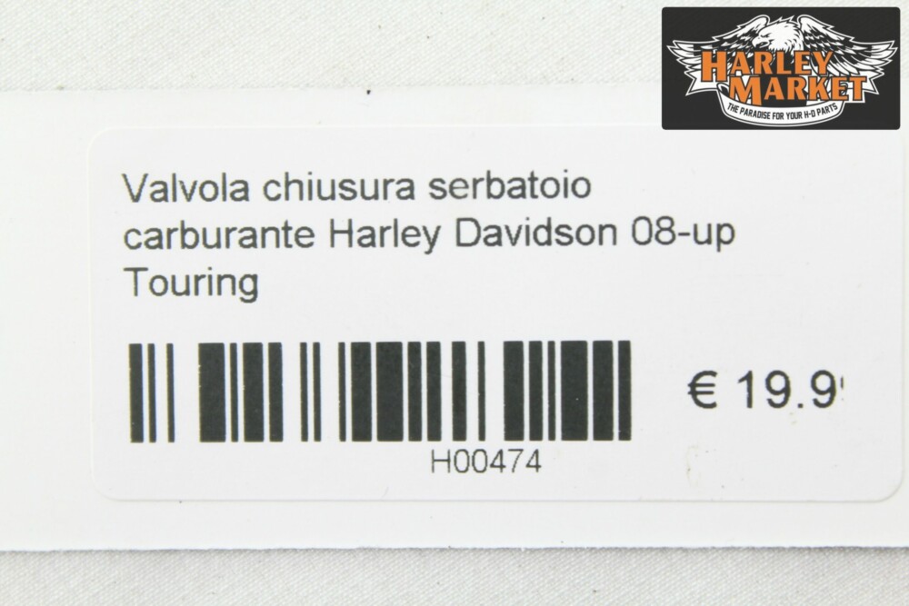 Valvola chiusura serbatoio carburante Harley Davidson 08-up Touring