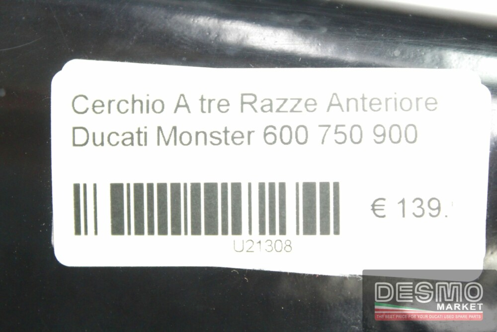 Cerchio a tre razze anteriore Ducati Monster 600 750 900