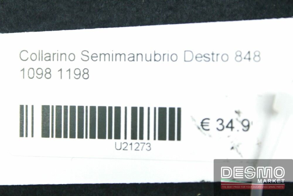 Collarino semimanubrio destro 848 1098 1198