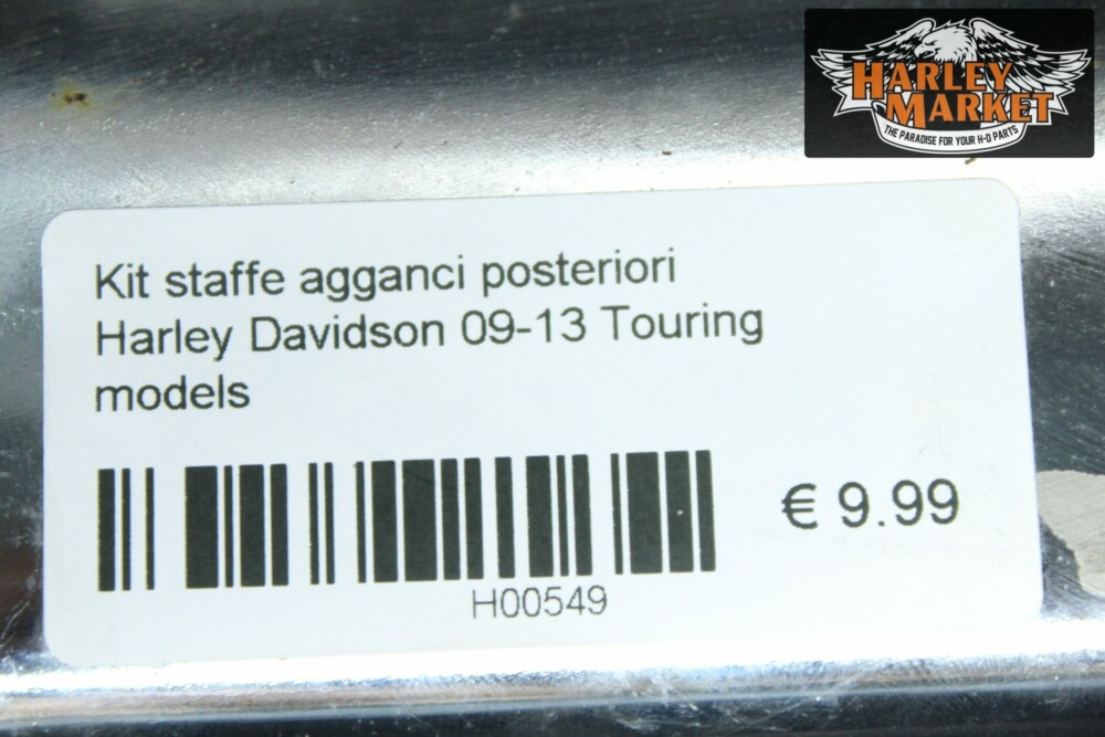 Kit staffe agganci posteriori Harley Davidson 09-13 Touring models