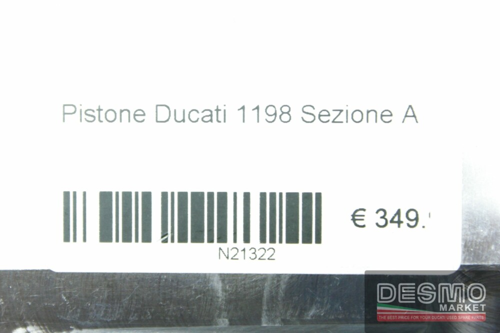 Pistone Ducati 1198 sezione A