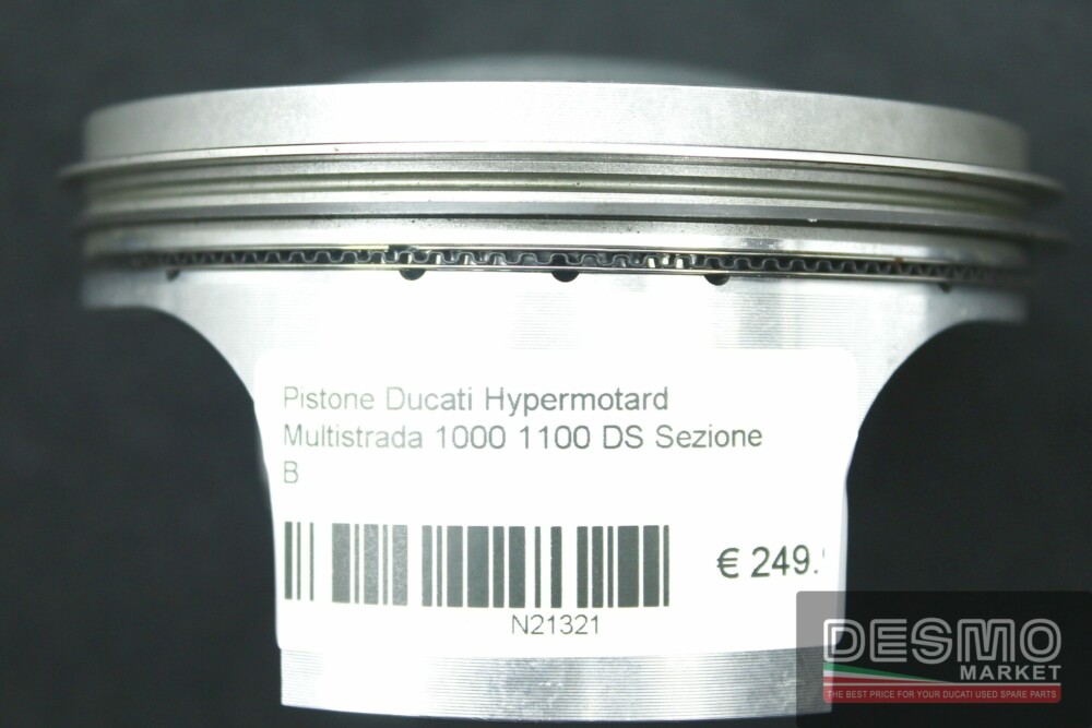 Pistone Ducati Hypermotard Multistrada 1000 1100 DS sezione B