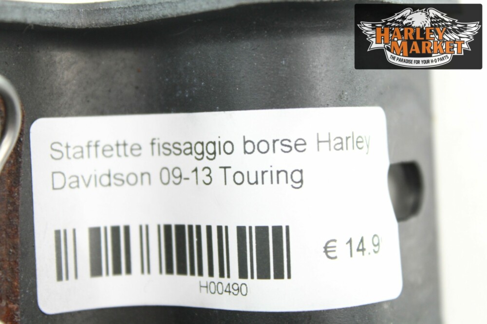 Staffette fissaggio borse Harley Davidson 09-13 Touring