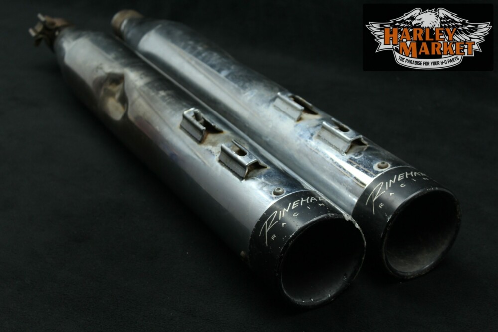Rinehart Racing exhaust slip on mufflers Harley Davidson Touring 96-16 - Image 8