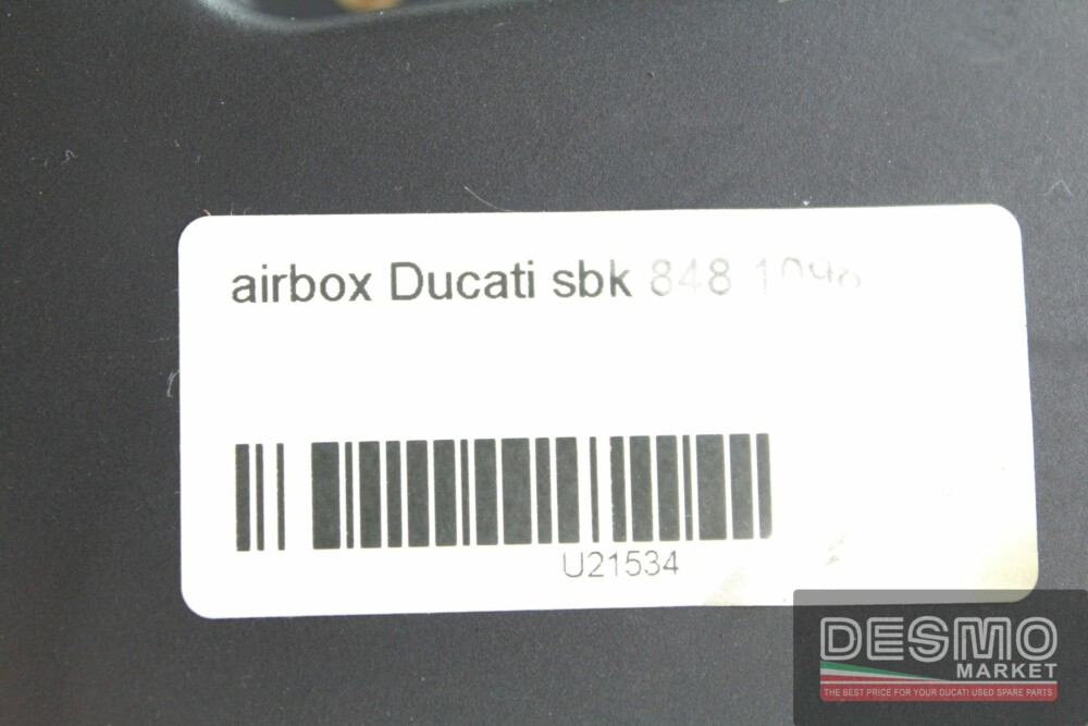 Airbox Ducati sbk 848 1098 1198