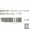 Left diverter lock Ducati Monster 1100 - Image 8