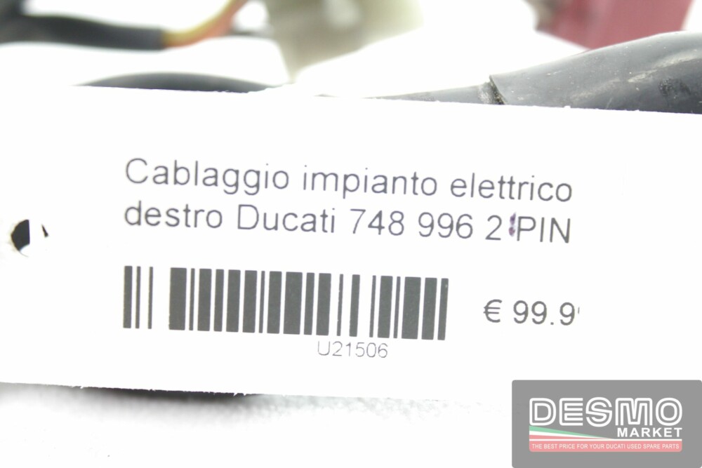 Cablaggio impianto elettrico destro Ducati 748 996 21 PIN