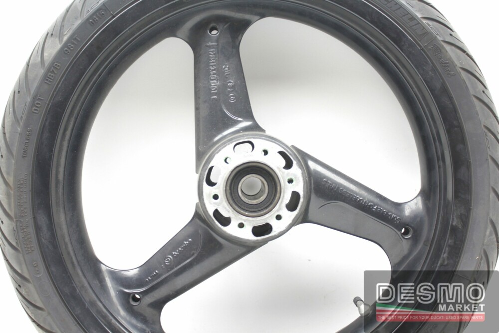 Cerchio ruota anteriore 3 razze 3,5×17 ducati 620 695 SS monster 748