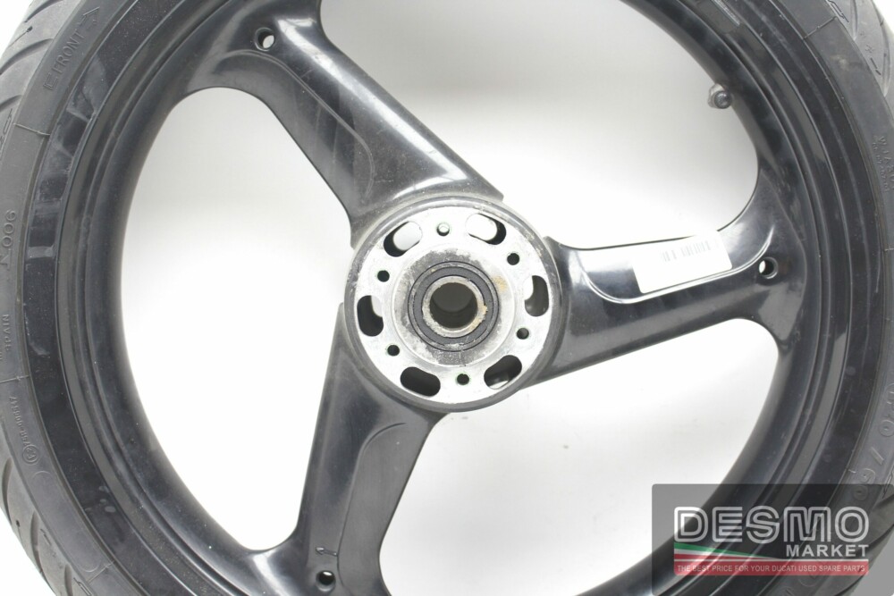 Cerchio ruota anteriore 3 razze 3,5×17 ducati 620 695 SS monster 748