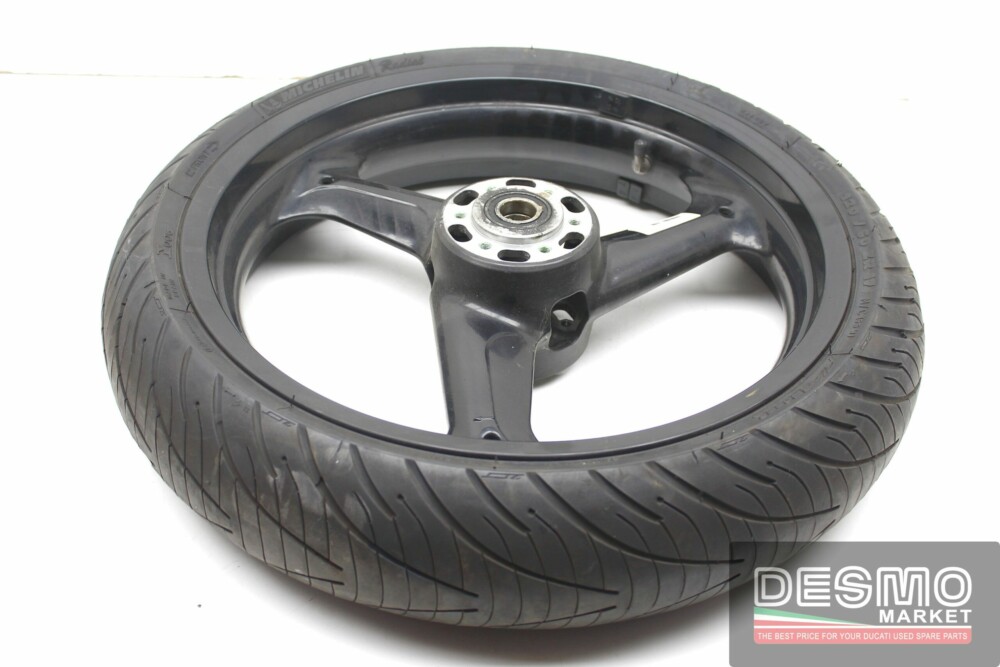 Cerchio ruota anteriore 3 razze 3,5×17 ducati 620 695 SS monster 748