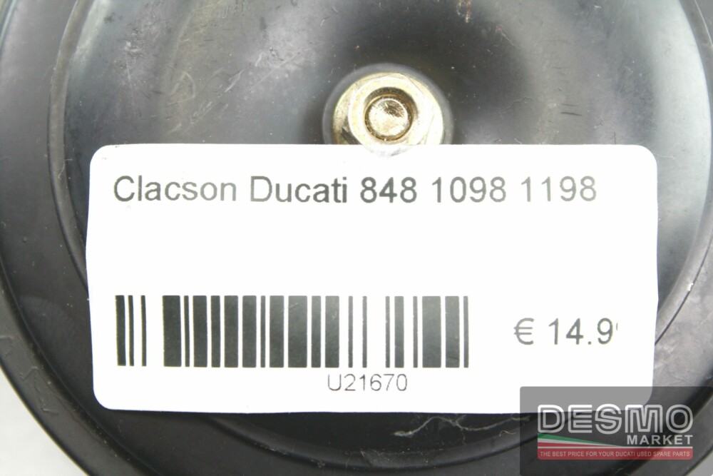 Clacson Ducati 848 1098 1198
