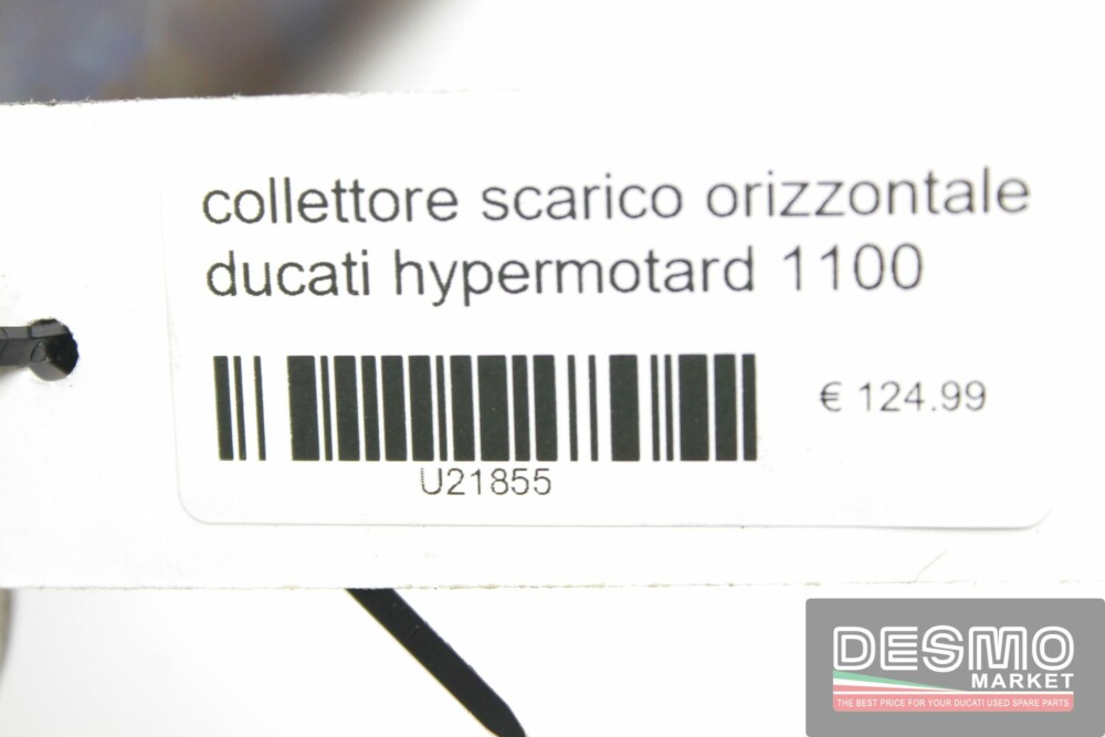 Collettore scarico orizzontale ducati hypermotard 1100