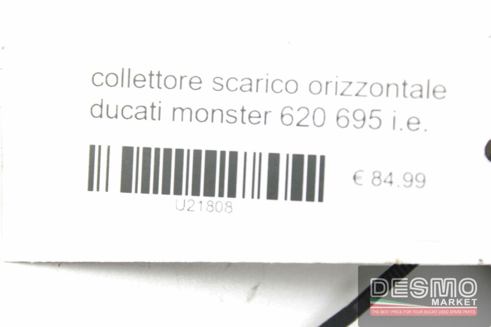 Collettore scarico orizzontale ducati monster 620 695 i.e.