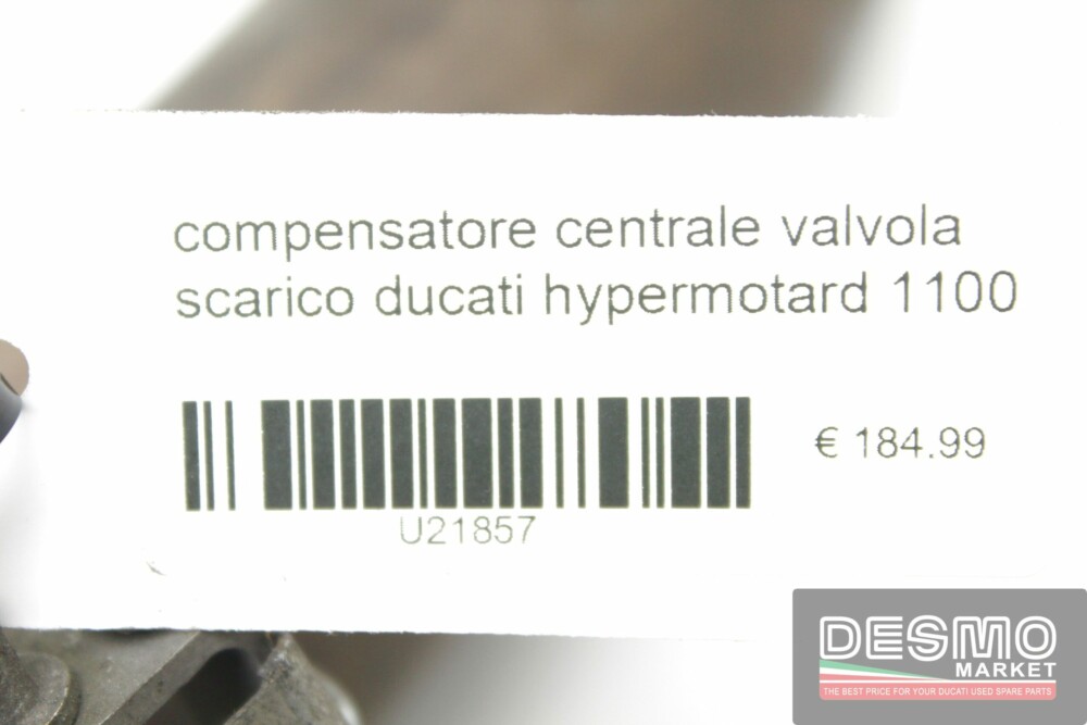 Compensatore centrale valvola scarico ducati hypermotard 1100
