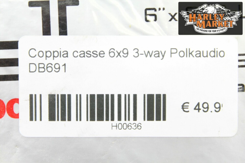 Coppia casse 6×9 3-way Polkaudio DB691