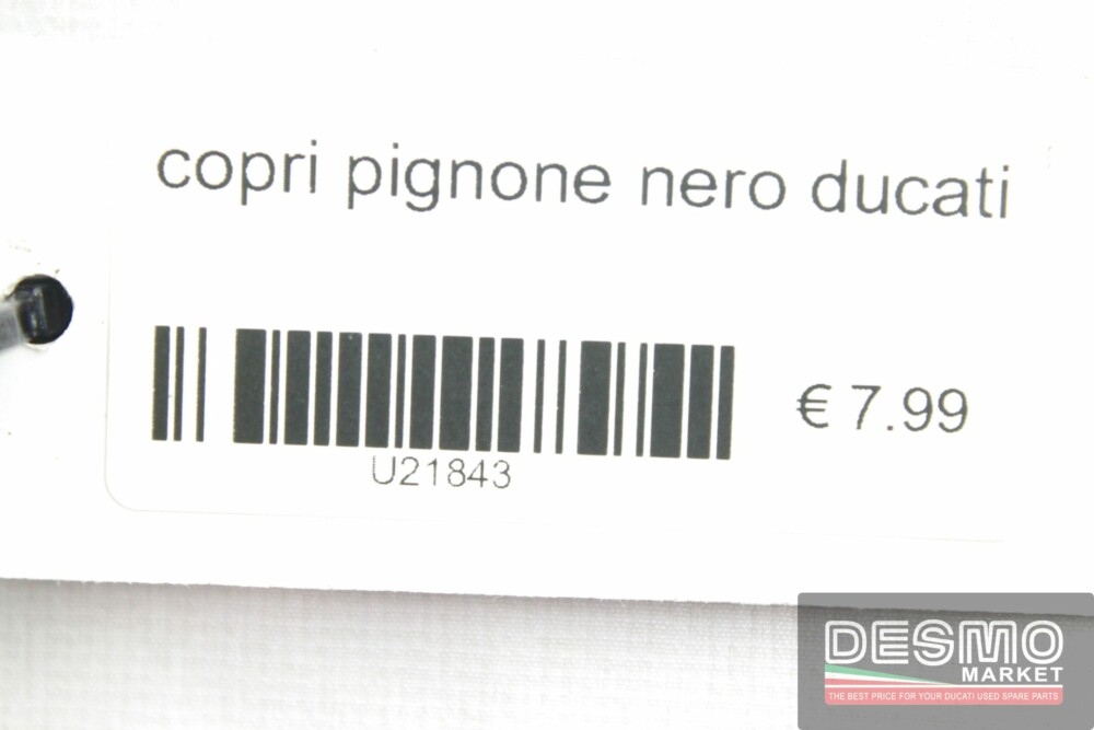 Copri pignone nero ducati