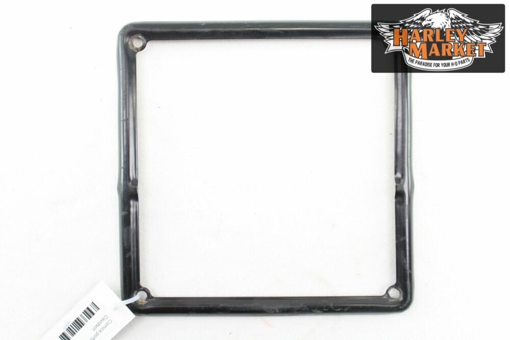 Cornice portatarga nera Harley Davidson