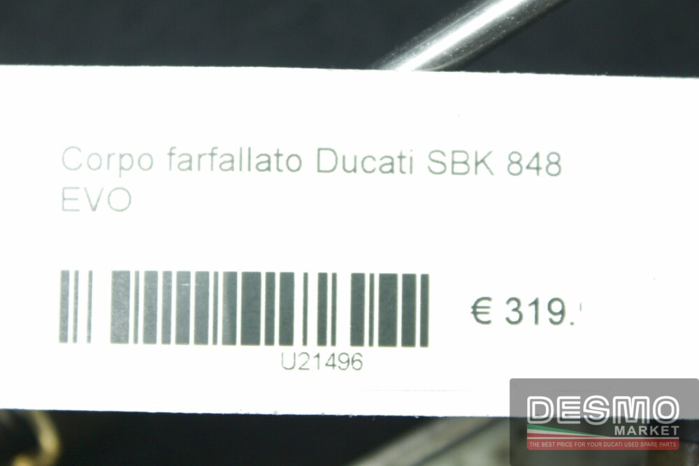 Corpo farfallato Ducati SBK 848 EVO