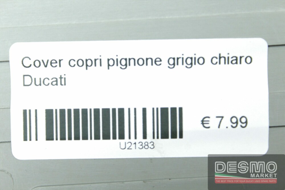 Cover copri pignone grigio chiaro Ducati