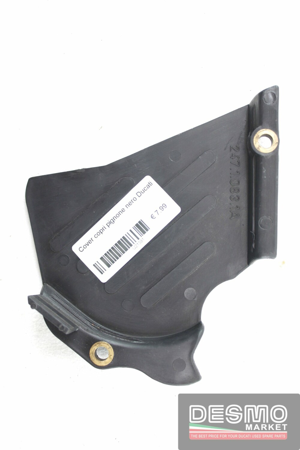 Cover copri pignone nero Ducati