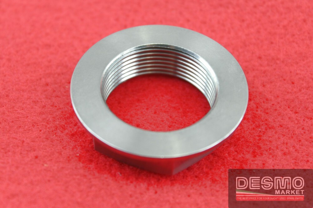 Dado titanio NCR esagonale flangiato M30 Passo 1,5 Ducati 749 999